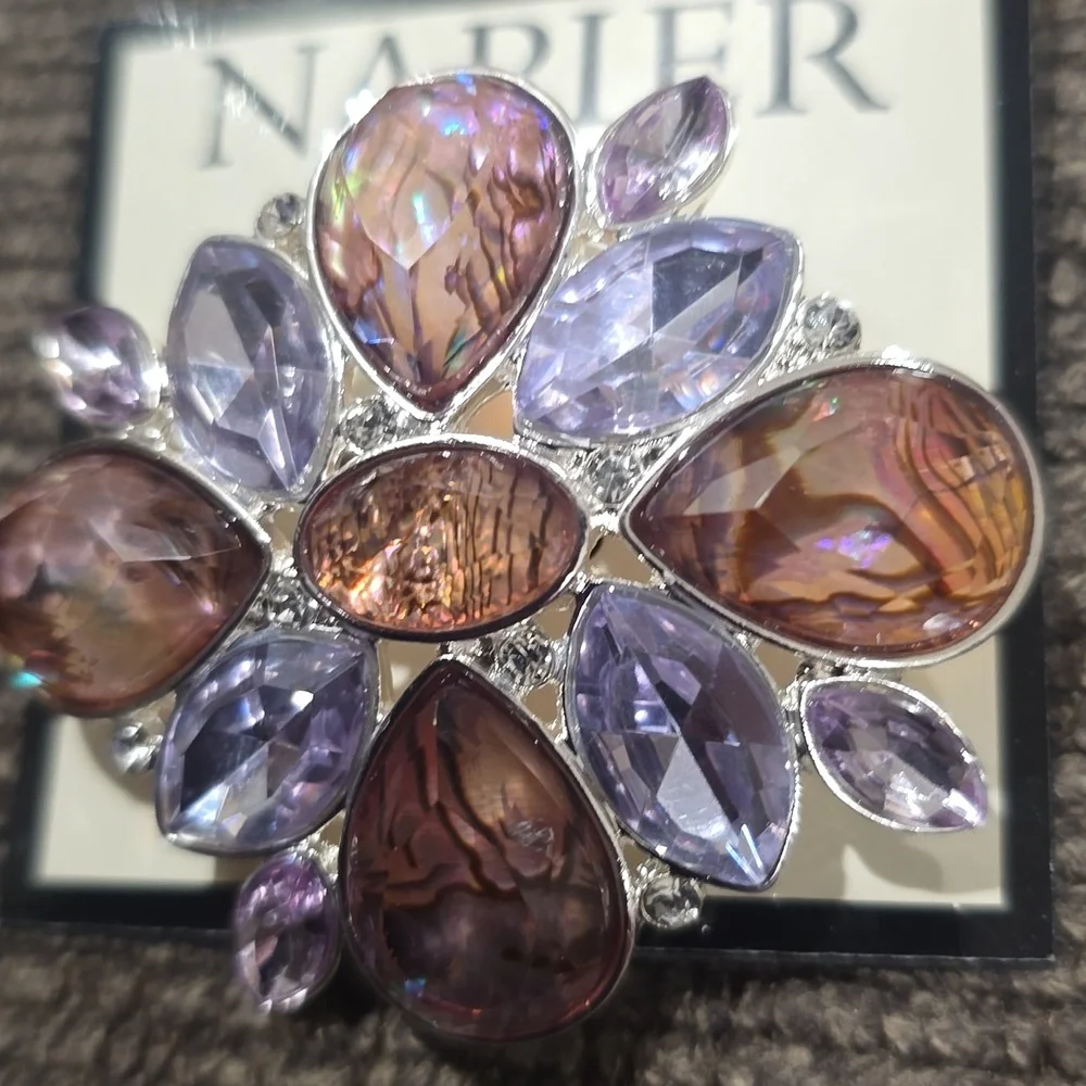 NAPIER BRAND FASHION JEWELRY FANCY SPARKLING 